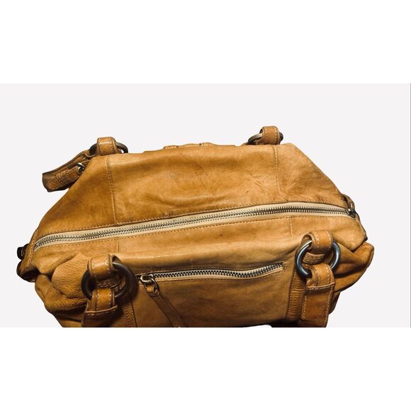 Junior Drake Vintage Leather Shoulder Bag